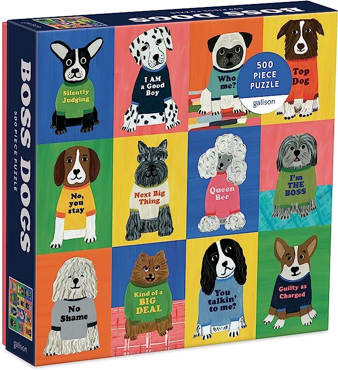 Boss Dogs 500 Piece Family Puzzle | Amazon (US)