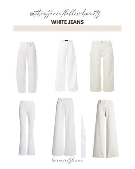 All the white jeans! 🤍

#LTKVideo #LTKStyleTip