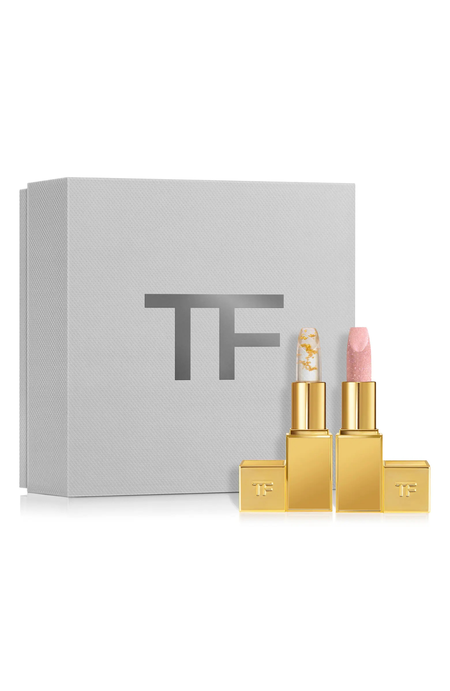 Soleil Lip Blush & Sunlit Rose Lip Balm Lipstick Gift Set $124 Value | Nordstrom