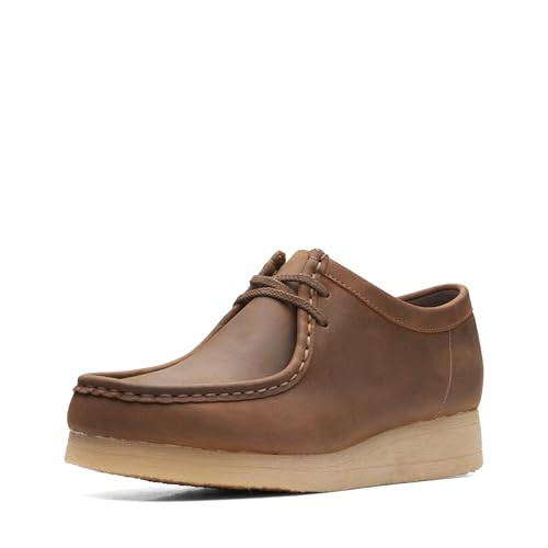Clarks womens Padmora Oxford, Brown Smooth, 8 US (Leather Color May Vary) | Amazon (US)