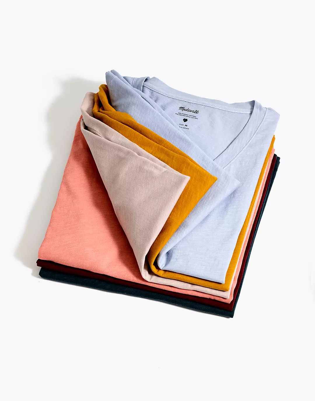 Whisper Cotton V-Neck Tee | Madewell