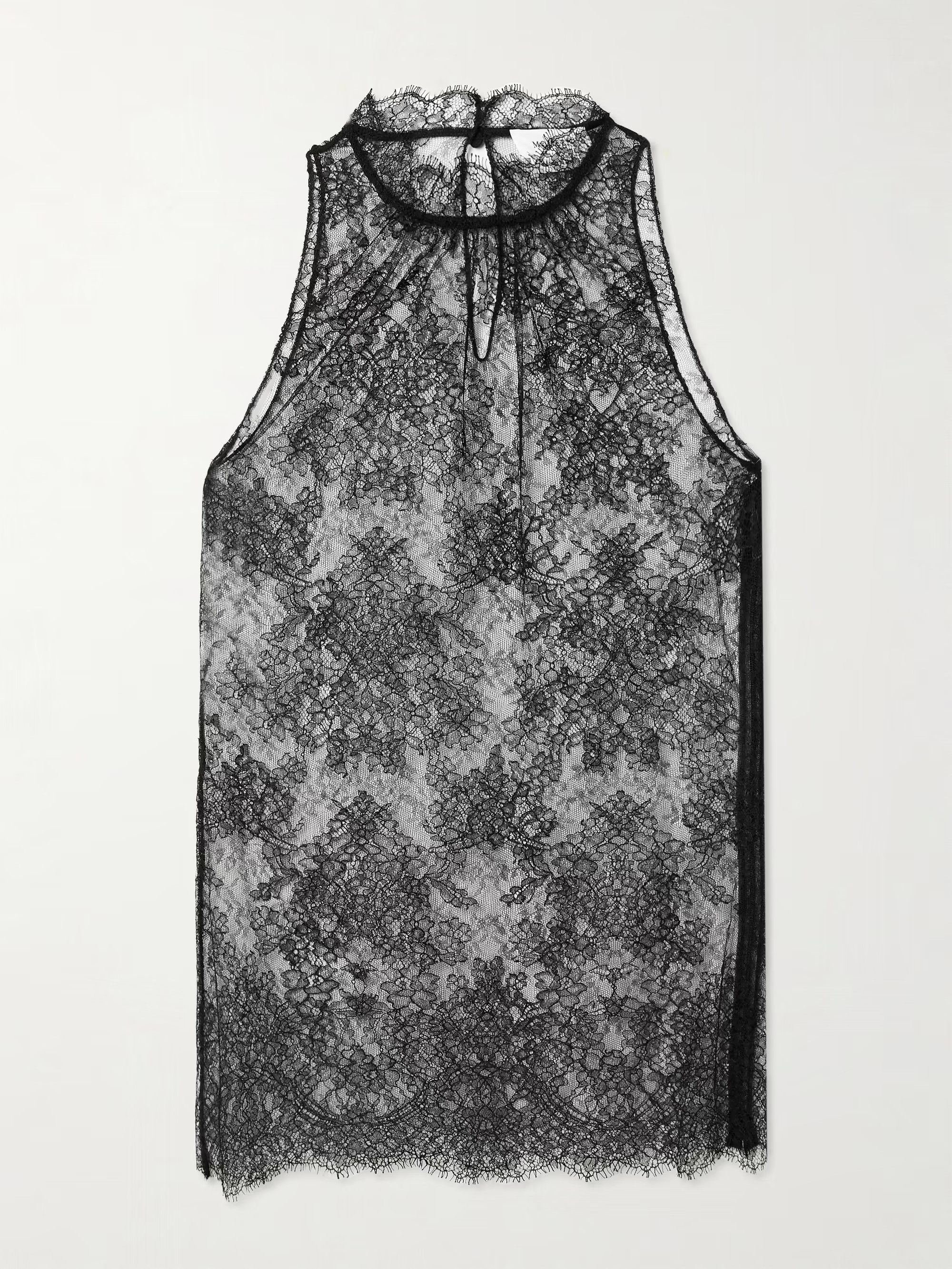 Scalloped lace top | NET-A-PORTER (US)