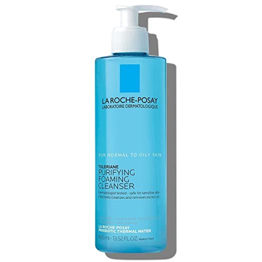 Amazon.com: La Roche-Posay Toleriane Purifying Foaming Facial Cleanser, Oil Free Face Wash for Oi... | Amazon (US)