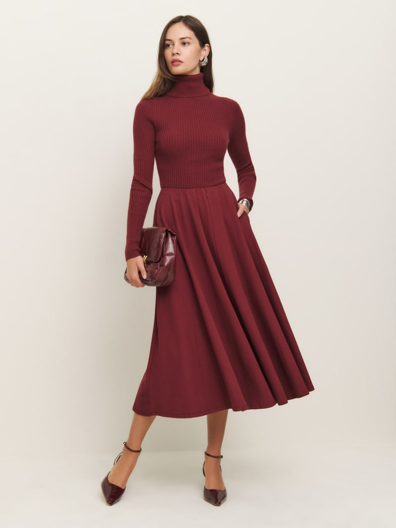 Esti Knit Skirt | Reformation (Global)