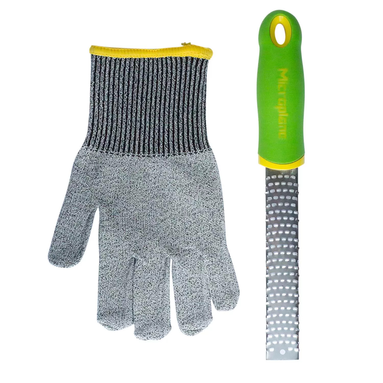 Microplane Kid’s Zester & Cut-Resistant Glove Set | Sur La Table