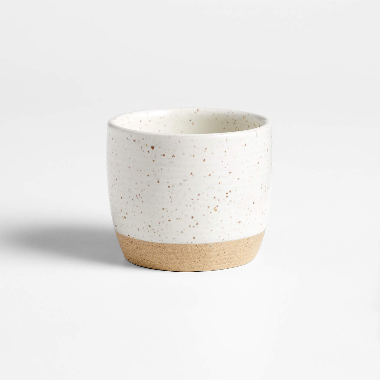 Dawson 2-oz. Speckled Ceramic Espresso Cup by Gaby Dalkin + Reviews | Crate & Barrel | Crate & Barrel