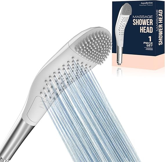 2-in-1 Shower Head with Detachable Massager, Shower Head with Handheld, High Pressure Shower Head... | Amazon (US)