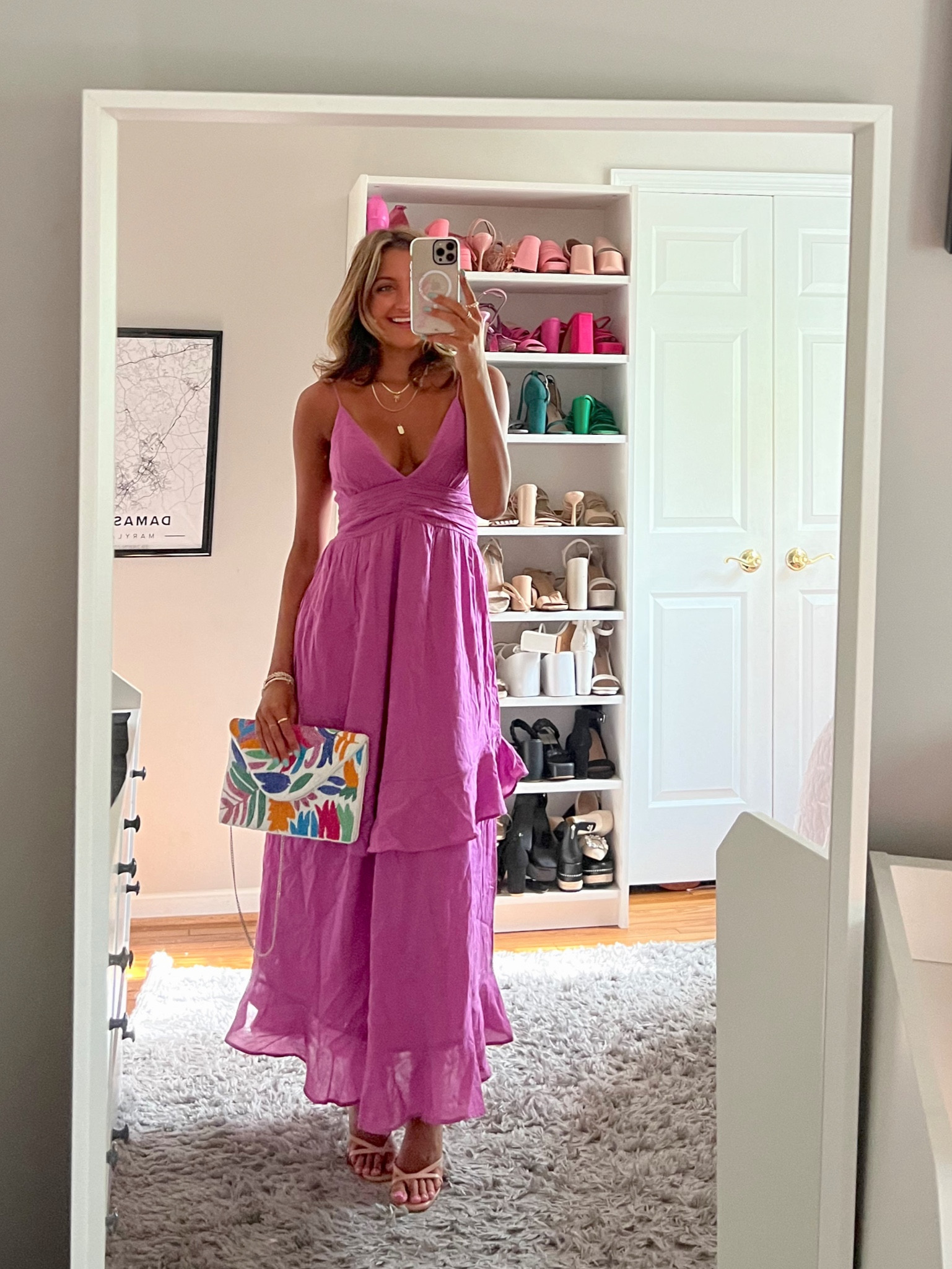 Summer wedding guest dresses from Abercrombie. 15% off all Abercrombie today + stack an extra 15% with code AFVIVIANE. wearing an XS 💍