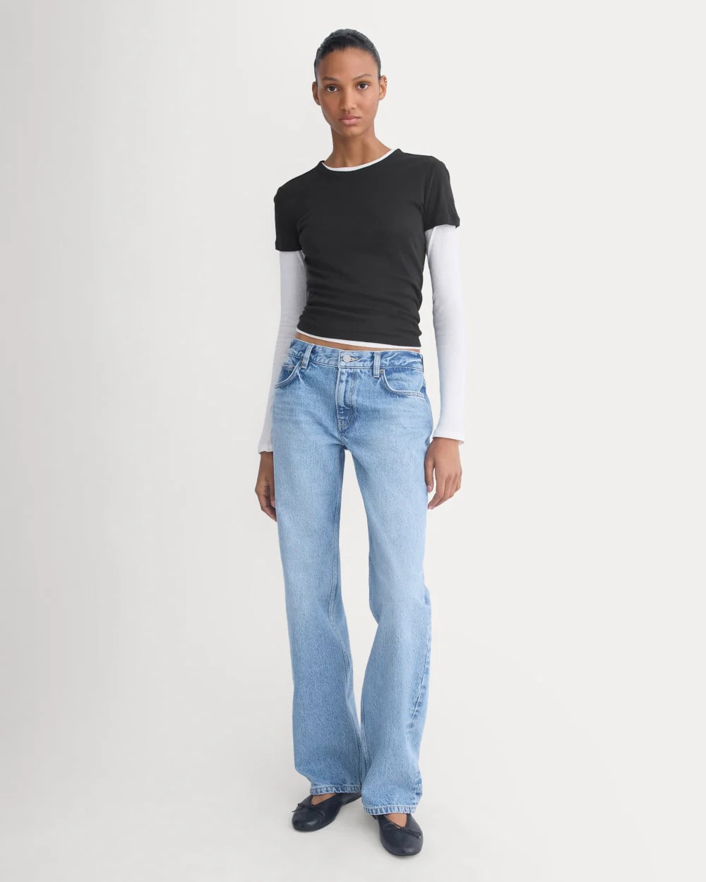 Everlane x Elena Bonvicini La Brea Low-Rise Baggy Jean | Everlane