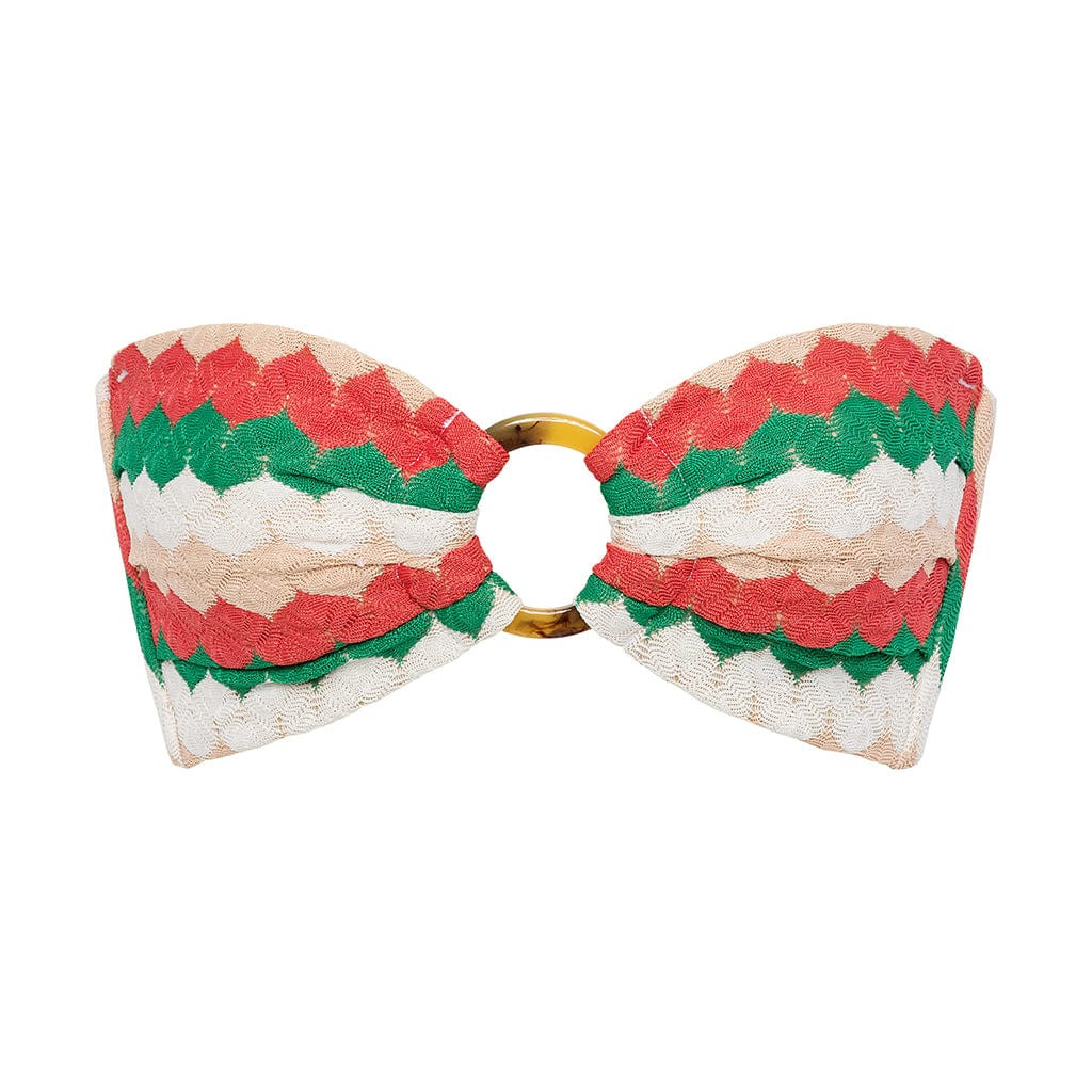 Gelato Tori Ties Bandeau Bikini Top | Montce