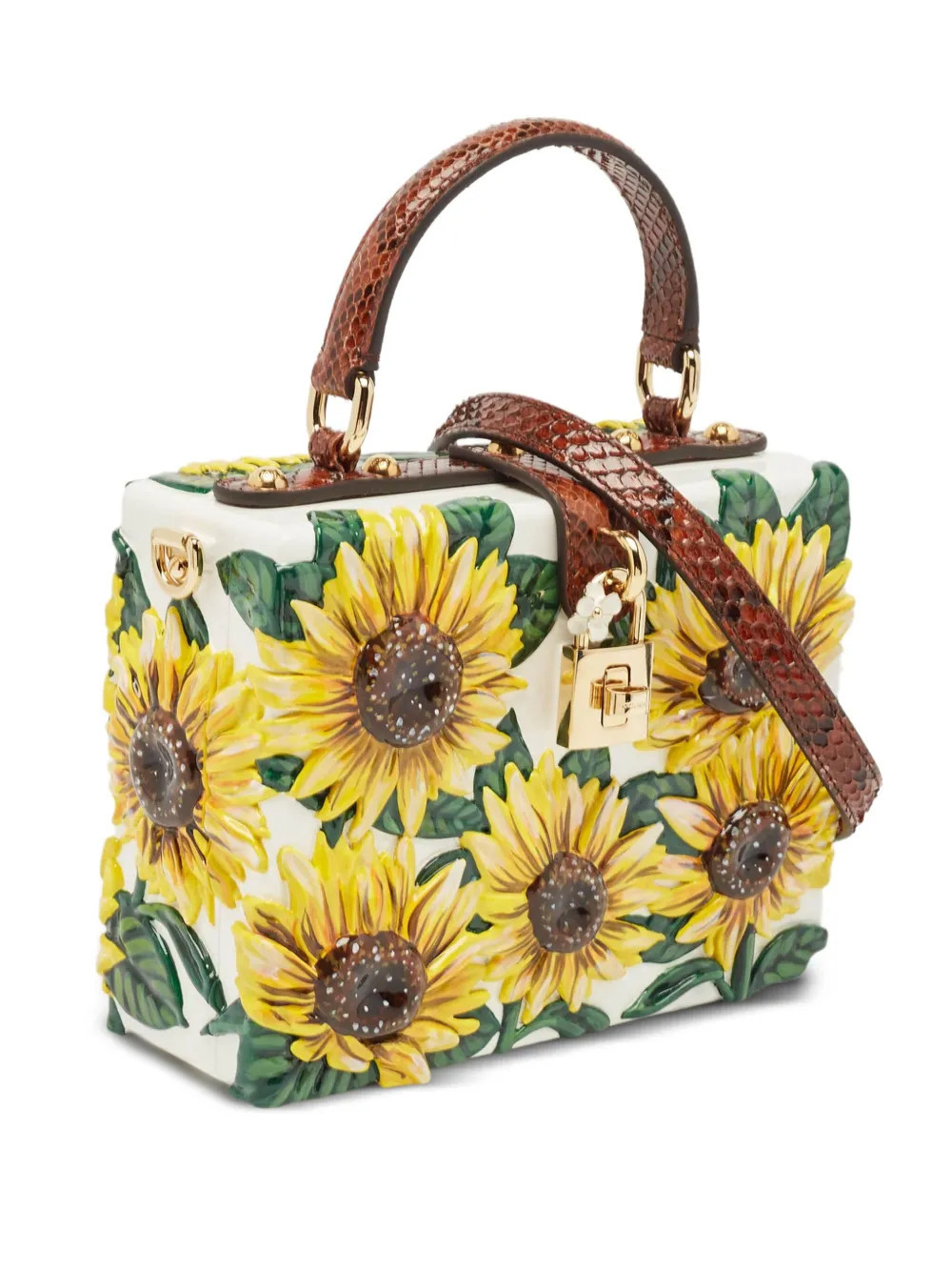Dolce & Gabbana Pre-Owned Dolce Box| sunflower tote bag - Yellow | Farfetch Global