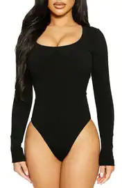 The NW Off the Shoulder Long Sleeve Bodysuit | Nordstrom