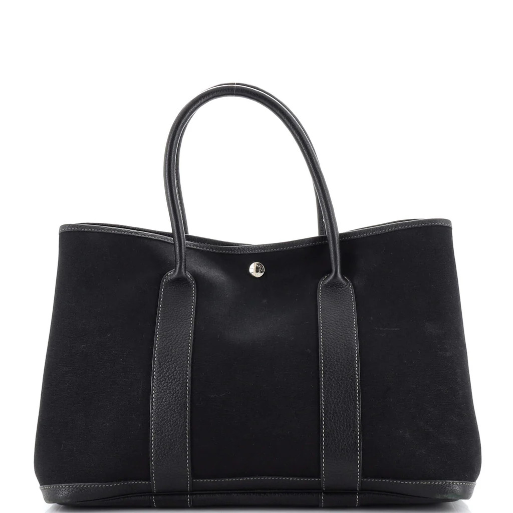 Garden Party Tote Toile and Leather 36 | Rebag