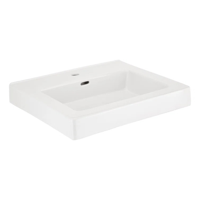 Modern Porcelain Sink - Single Hole | Wayfair North America