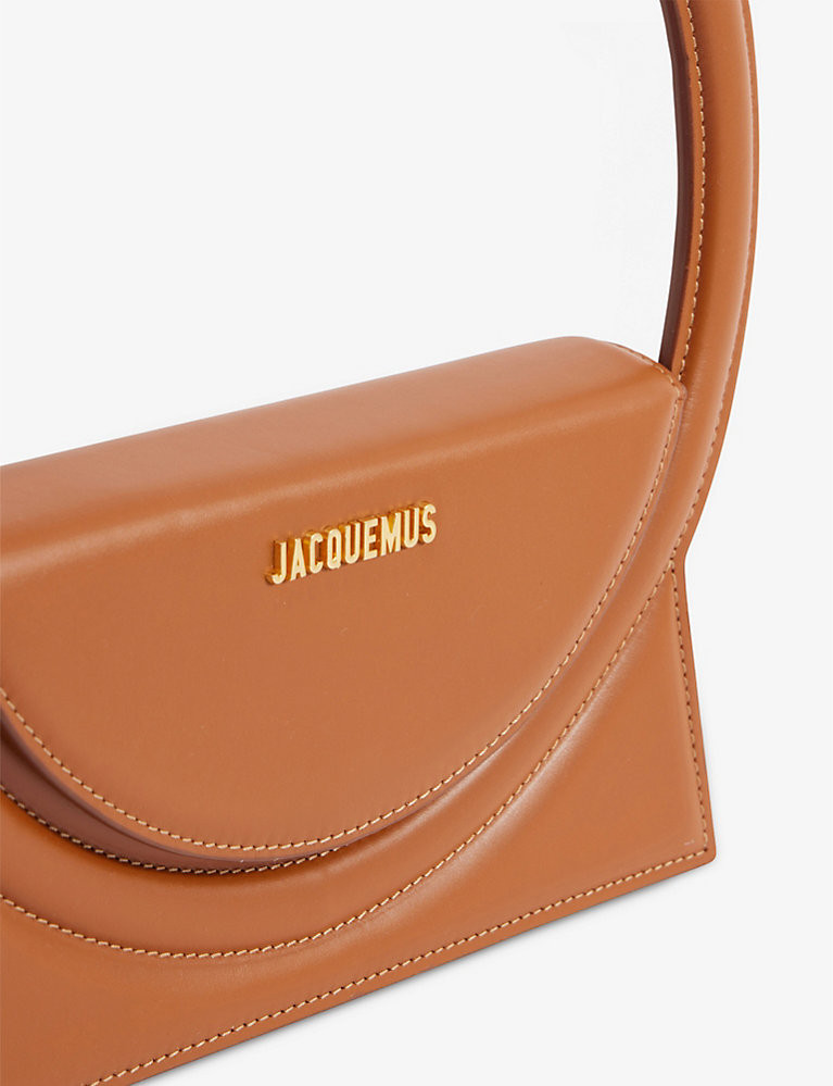 JACQUEMUS Le Sac Rond leather shoulder bag | Selfridges