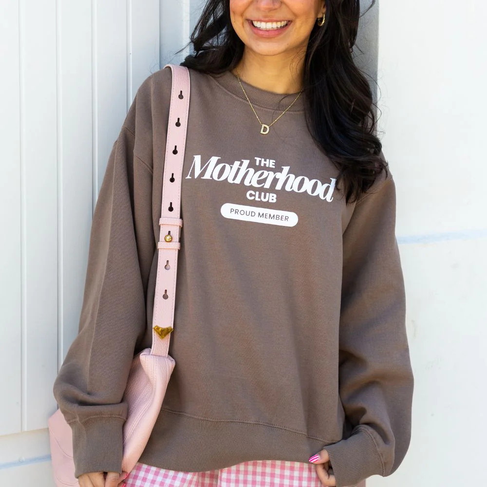 PUFF 'Proud Member: Motherhood Club' Signature Sweatshirt | United Monograms