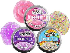 Crazy Aaron's Putty Mini Tins Funky Fidget, Daydream & Fairy Sprinkles Gift Set Bundle - 3 Pack (... | Amazon (US)