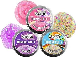 Crazy Aaron's Putty Mini Tins Funky Fidget, Daydream & Fairy Sprinkles Gift Set Bundle - 3 Pack (... | Amazon (US)