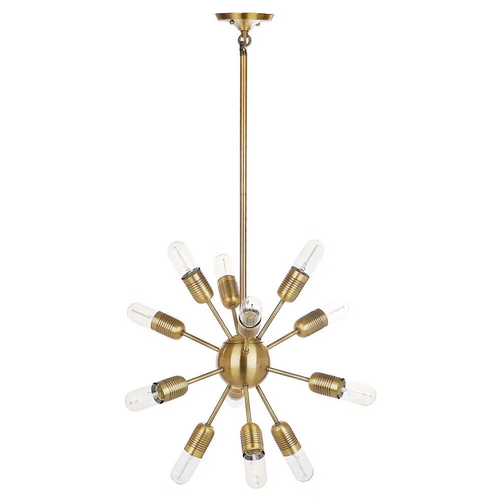 Raging Solace Pendant Lamp Ceiling Lights - Gold - Safavieh | Target