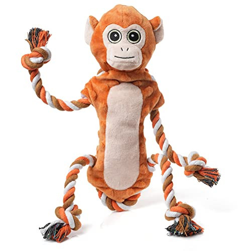 Sedioso Dog Tug Toys, Stuffed Animal Dog Chew Toy, Cute Puppy Squeaky Dogs Plush Toys with Crinkle Paper for Small, Middle, Large Breed | Amazon (US)