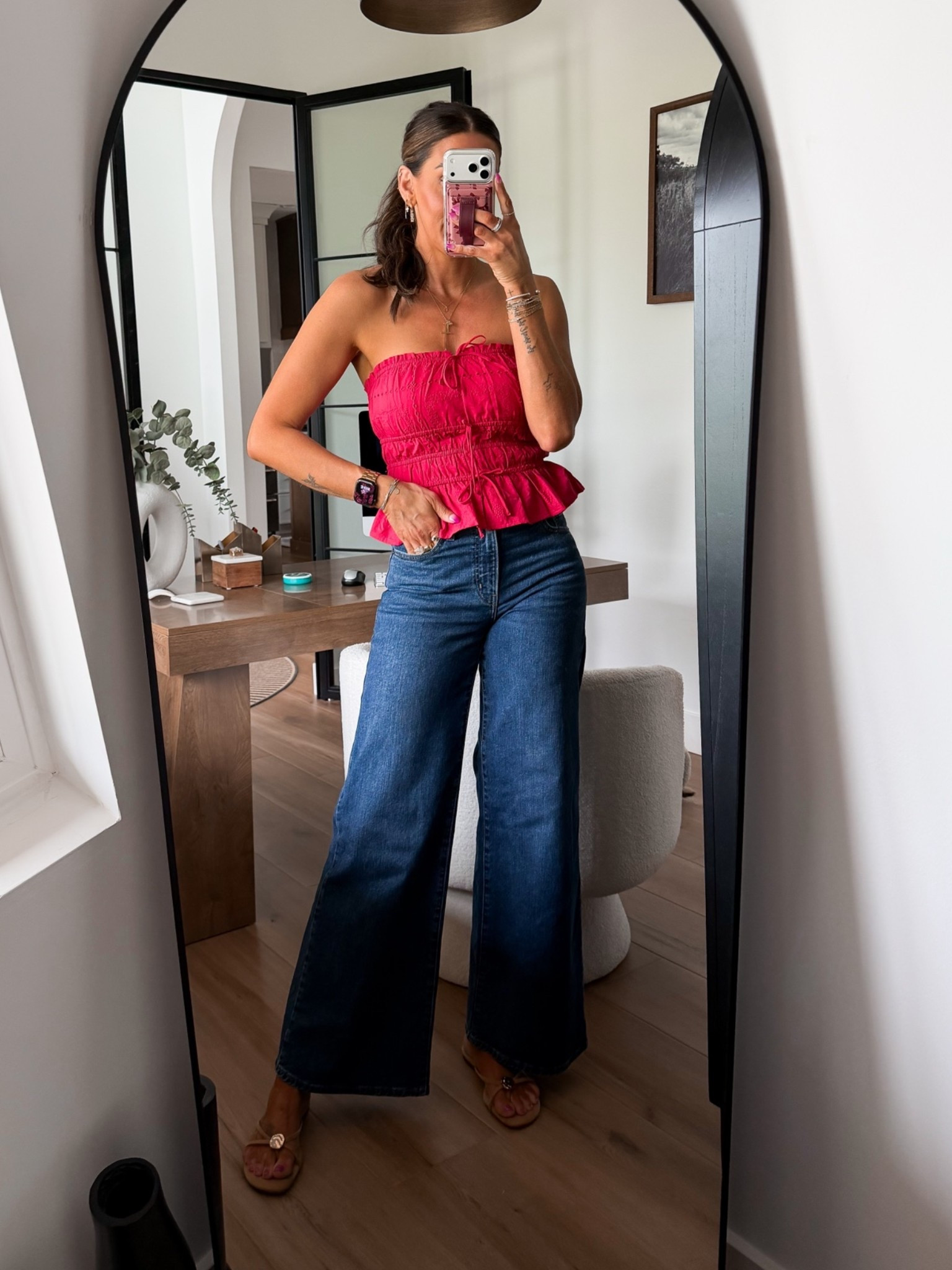 Top-small
Jeans-26
Sandals-tts 8

#LTKSeasonal #LTKootd #LTKTall