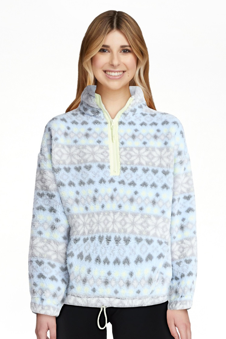 No Boundaries Plush Half-Zip Pullover, Women's and Plus | Walmart (US)