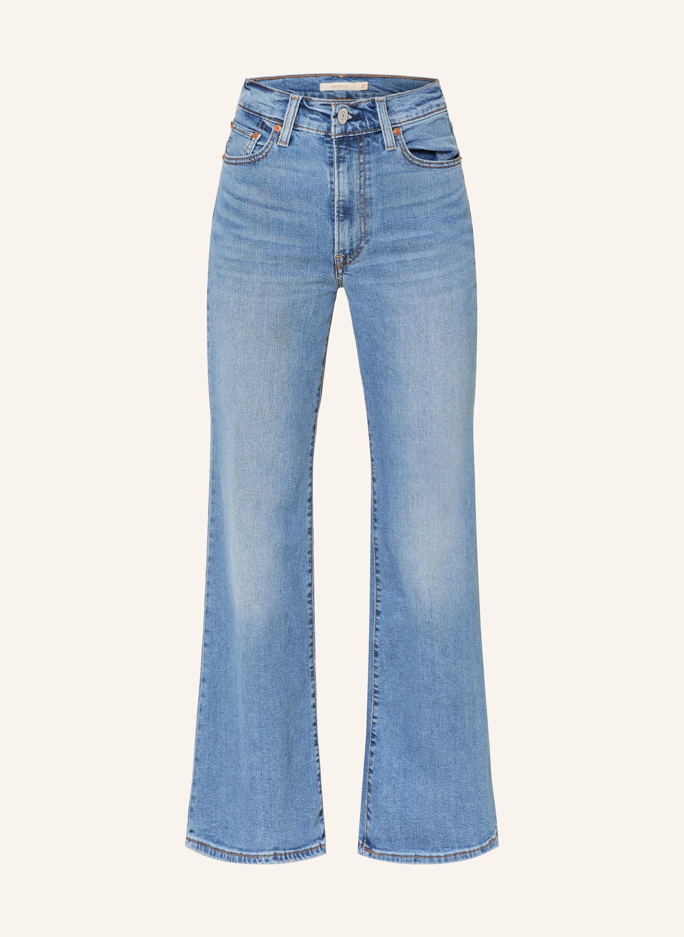 Levi's® Straight Jeans RIBCAGE BELLS in 14 med indigo - worn in | Breuninger (DACH)