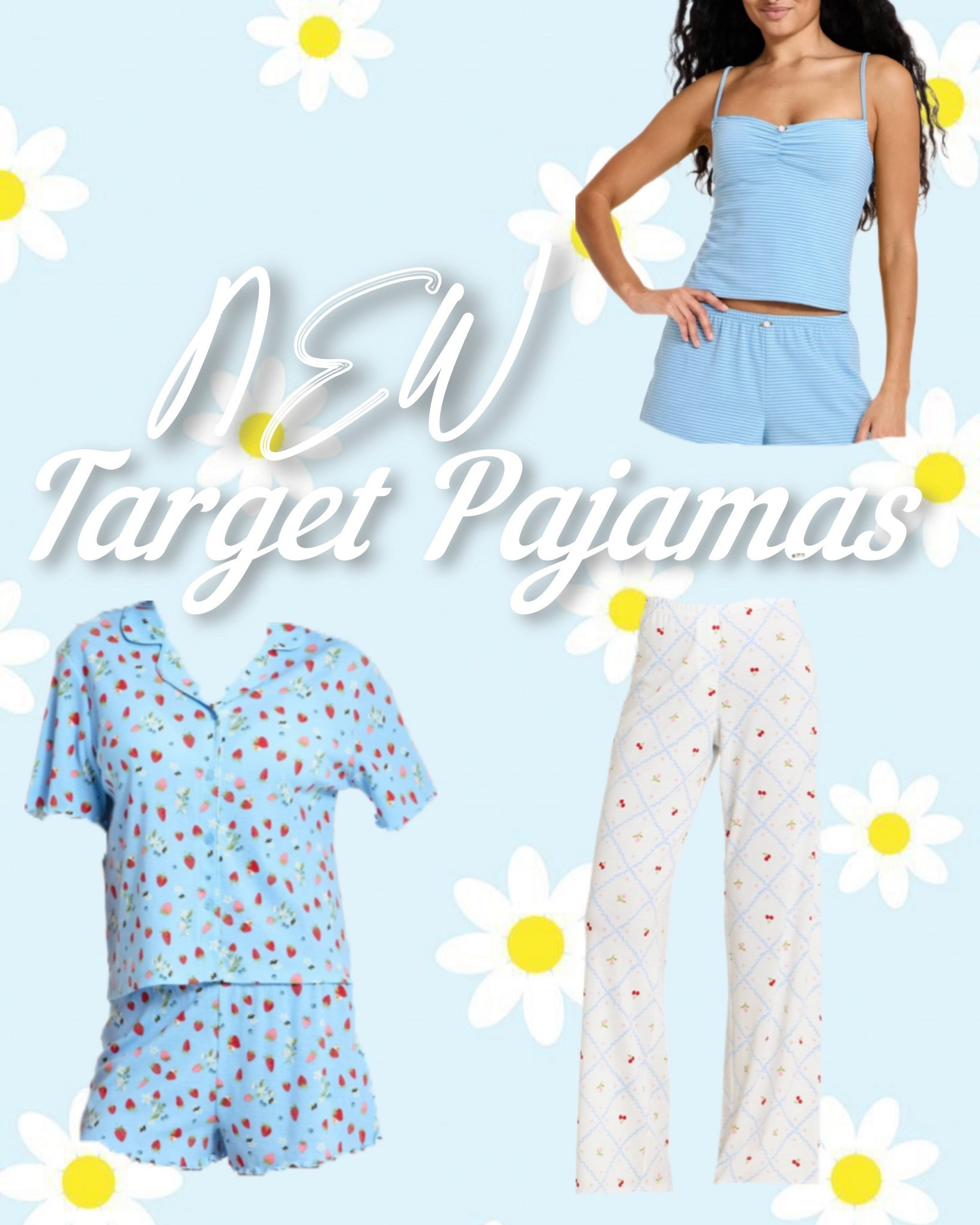 Comment SHOP for the link to the new PJs at Target☺️🌸 #target #targetfinds #comeshopwithme #pajamas #targetfashion 