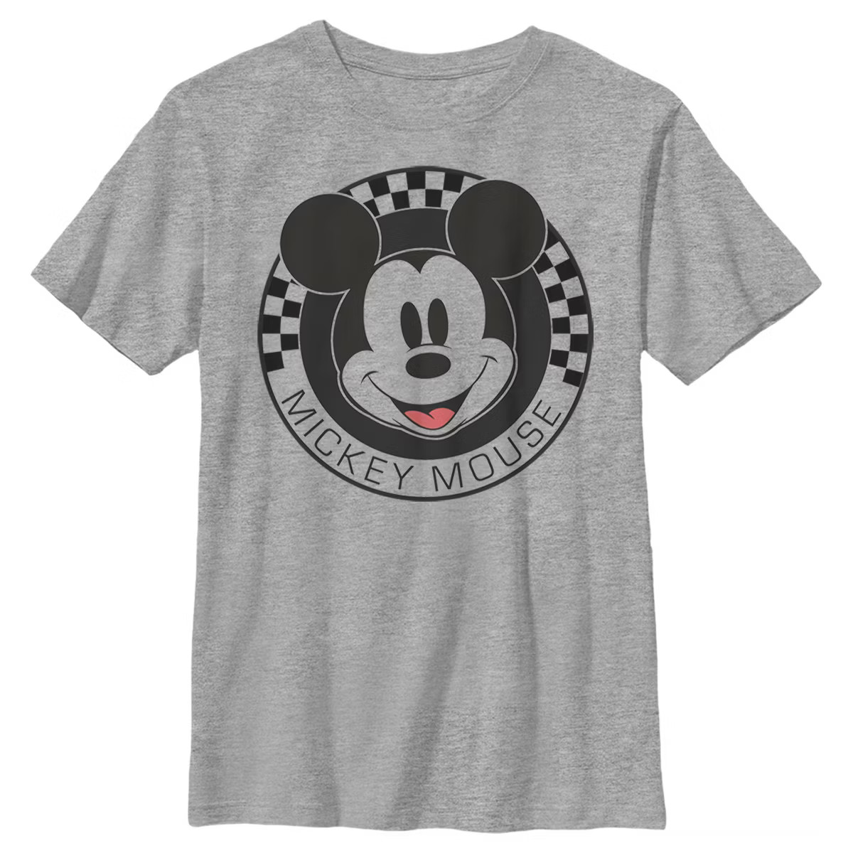 Boy's Disney Mickey Mouse Checkers T-Shirt | Target