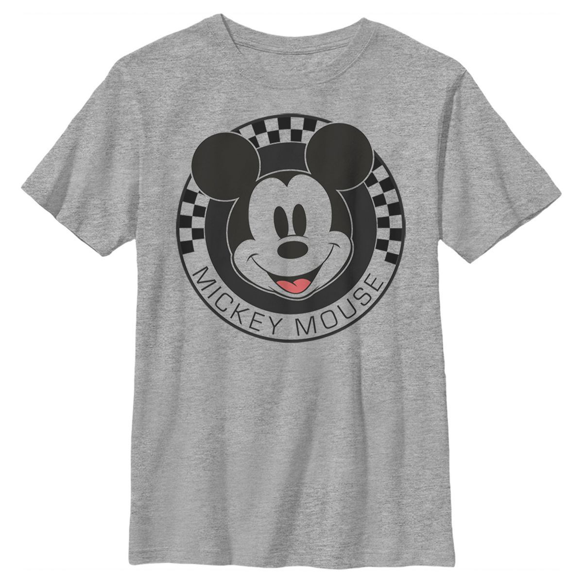 Boy's Disney Mickey Mouse Checkers T-Shirt | Target