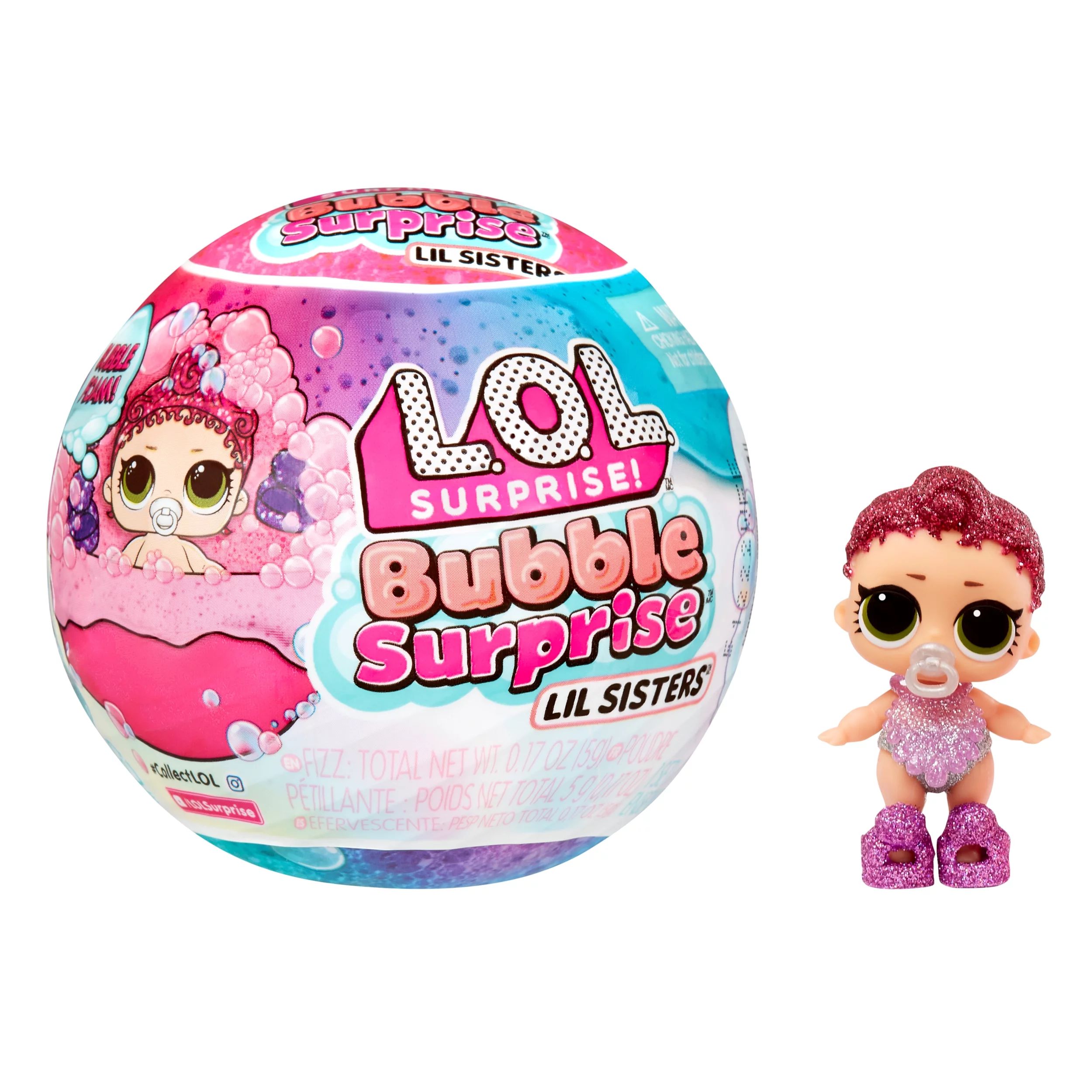 LOL Surprise Bubble Surprise Lil Sisters - Collectible Doll, Baby Sister, Surprises, Accessories,... | Walmart (US)