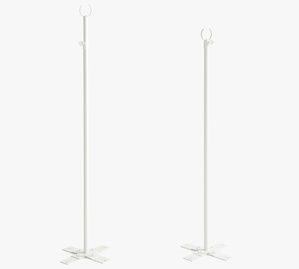 Outdoor Standing String Light Posts - Set of 2 | Pottery Barn (US)