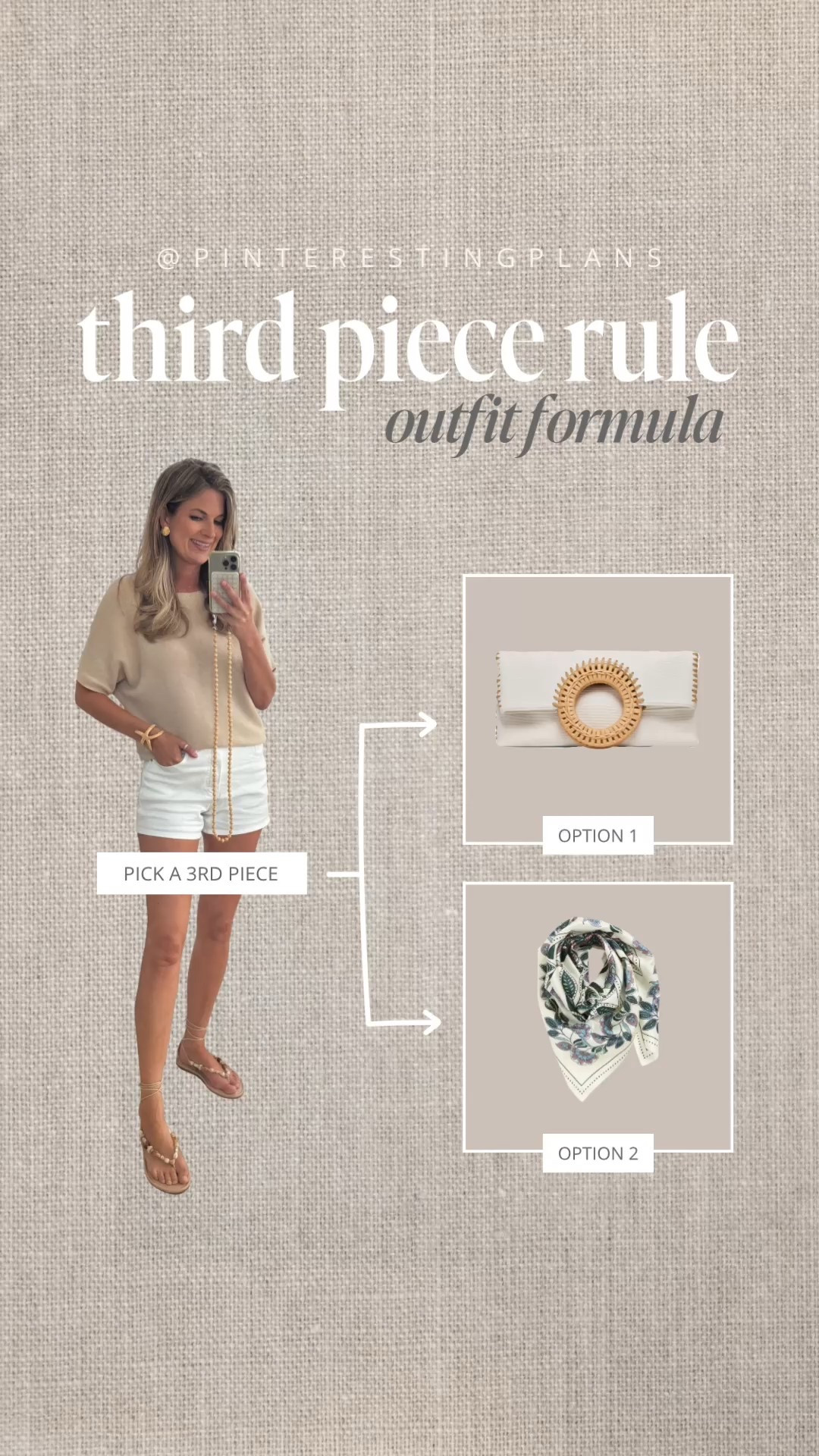 Complete this summer outfit with a third piece! 

More details on the blog: https://pinterestingplans.com/the-third-piece-rule/

#LTKOver40 #LTKSaleAlert #LTKStyleTip
