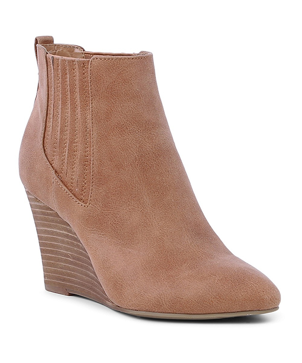 REPORT Footwear Women's Casual boots TAN - Tan William Bootie - Women | Zulily