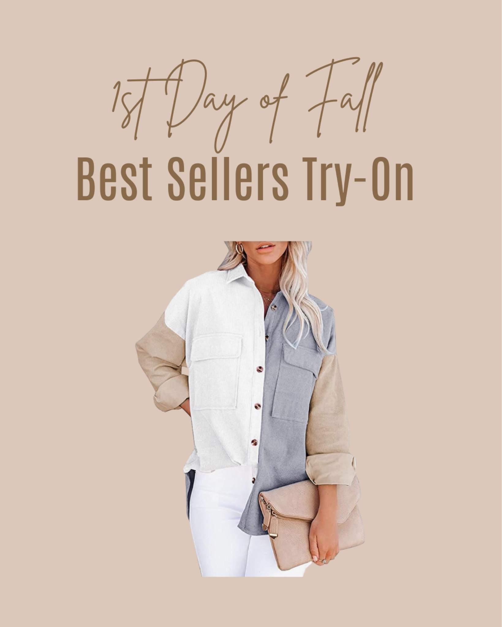 Oversized color block long sleeve | button up with pockets | corduroy shacket | maternity friendly fall clothes

#LTKstyletip #LTKbeauty #LTKSeasonal