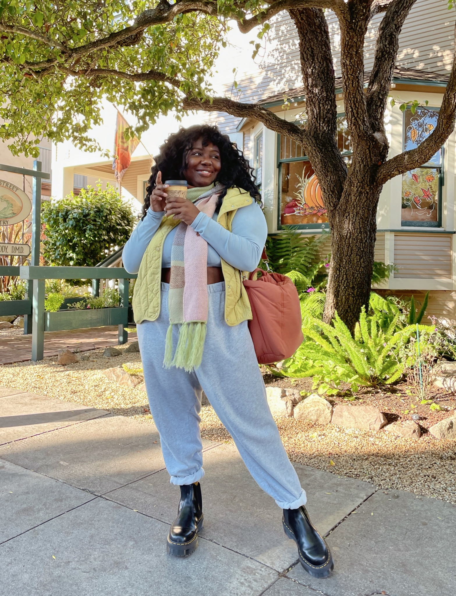 Still trying to style pjs and loungewear over here 😜. Wearing an XL in the sweats/top and a large in the vest! Also, linked dupes below! 

#LTKSeasonal #LTKstyletip #LTKshoecrush