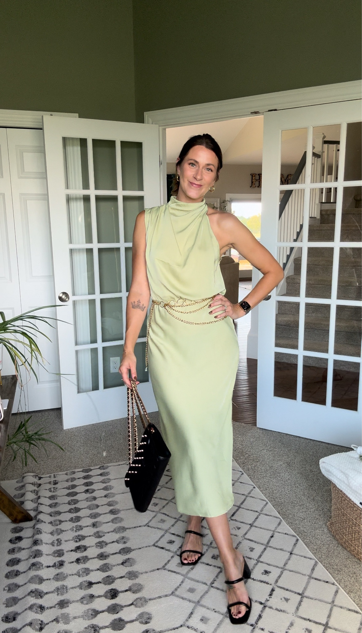 Wedding guest dress
Wearing a medium
Comes in other colors 

#LTKStyleTip #LTKNYFW #LTKWedding