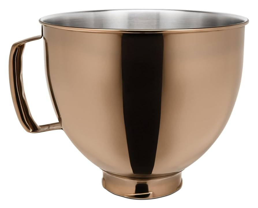 KitchenAid KSM5SSBRG KSM5SSB Mixer Bowl, 5-Quart, Radiant Gold | Amazon (US)