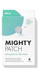 Mighty Patch Original from Hero Cosmetics - Hydrocolloid Acne Pimple Patch for Covering Zits and ... | Amazon (US)
