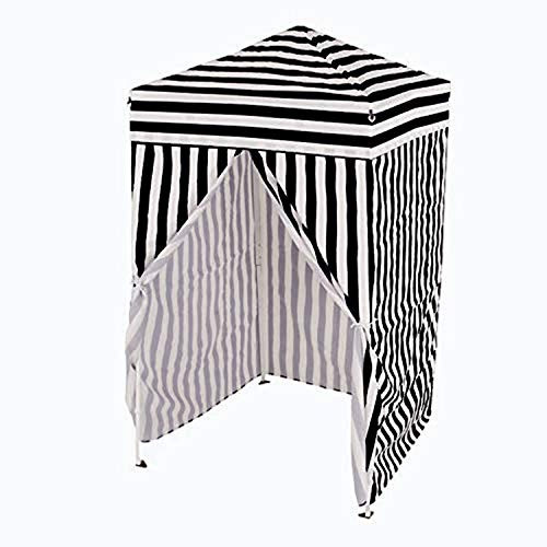 Impact 4'x4' Pop up Changing Dressing Room, Black and White | Amazon (US)