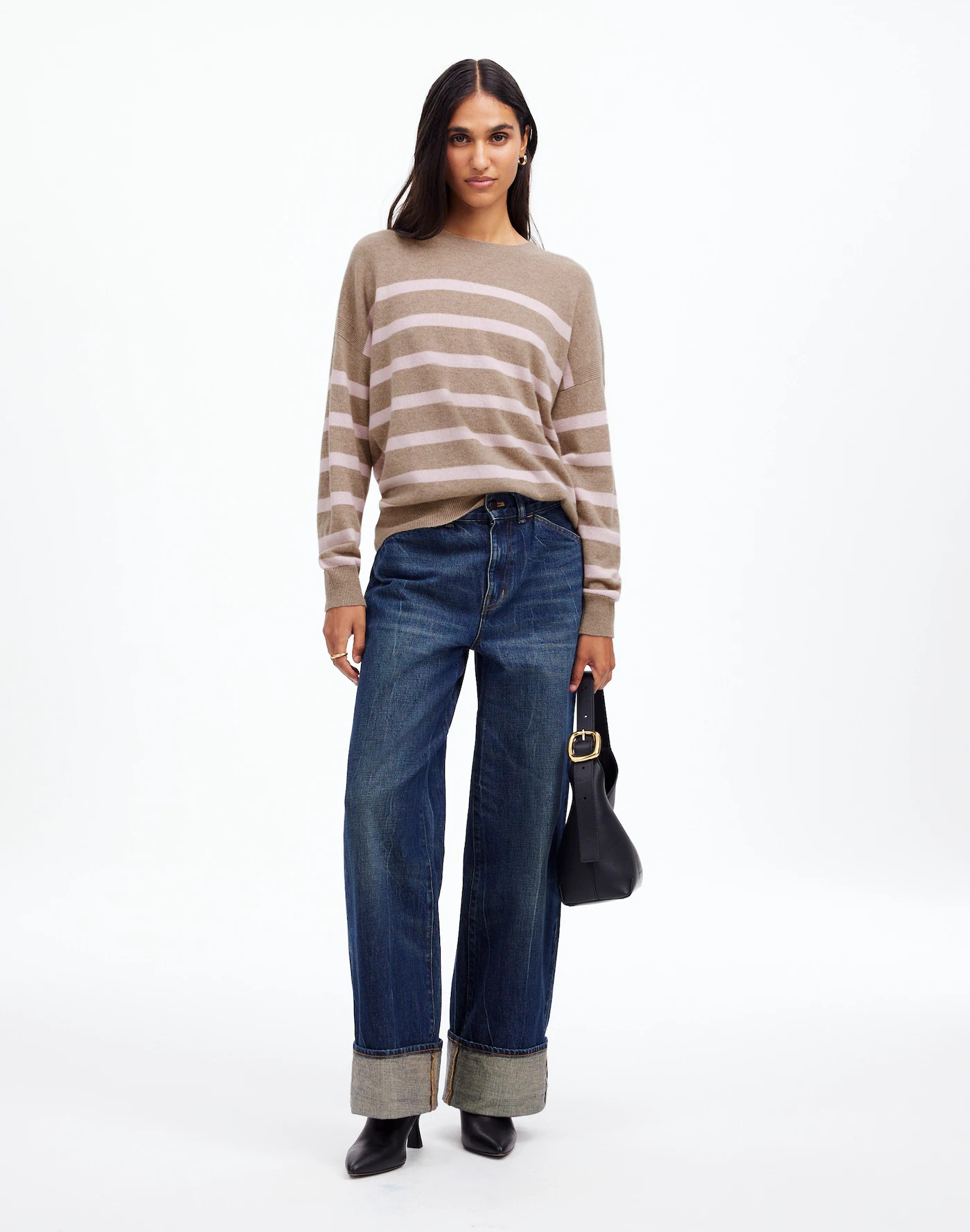 Cashmere Relaxed Crewneck Sweater | Madewell | Madewell
