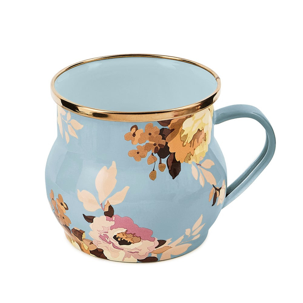 Wild Rose Slate Mug | MacKenzie-Childs