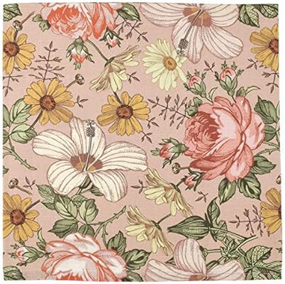 Garden Floral Swaddle (Rose Pink) - Mini Scout Soft Muslin Nursery Newborn Baby Girl Blanket Regi... | Amazon (US)