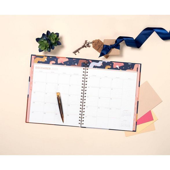2020-21 Academic Fox and Fallow Planner 8.5x11 Weekly/Monthly Wirebound - Bondi Nights | Target