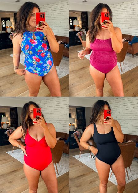 Midsize swimwear. All comfortable and super supportive. I am a size 14, 38D chest  
Wearing an XL in all

@cupshe #ad #cupshepartners #cupshe 

#LTKStyleTip #LTKFindsUnder50 #LTKMidsize