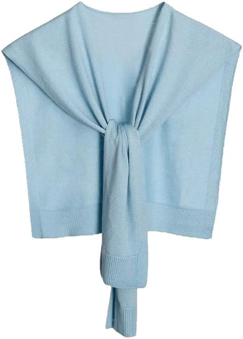 Womens Striped Pashmina Shawls and Wraps Knitted Sweater Casual Shawl Wraps Scarf Cardigan Cape C... | Amazon (US)