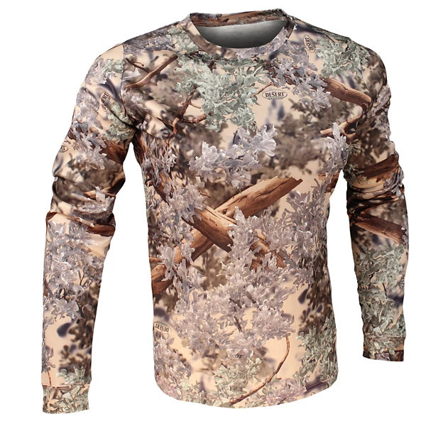 Women's King's Camo Long Sleeve T-Shirt Large Desert Shadow | Scheels