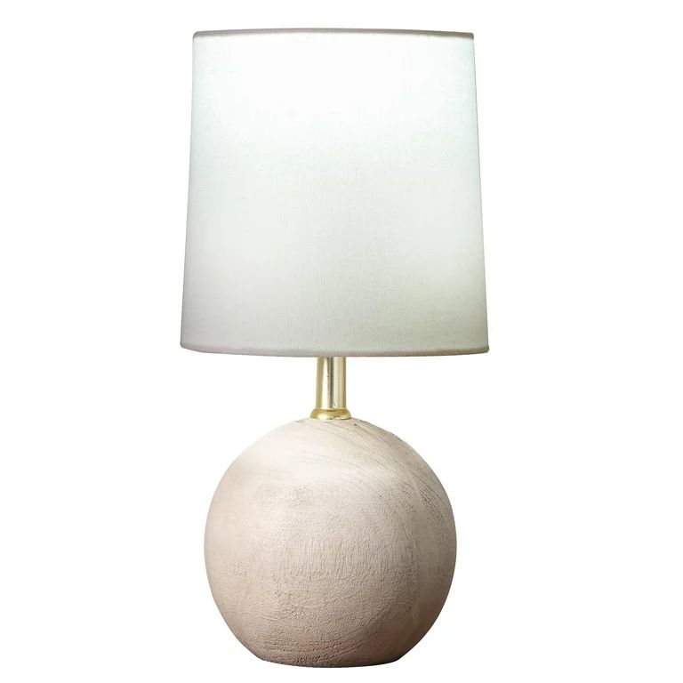 Mainstays Mini Ball Base Table Lamp, 12.75" H | Walmart (US)