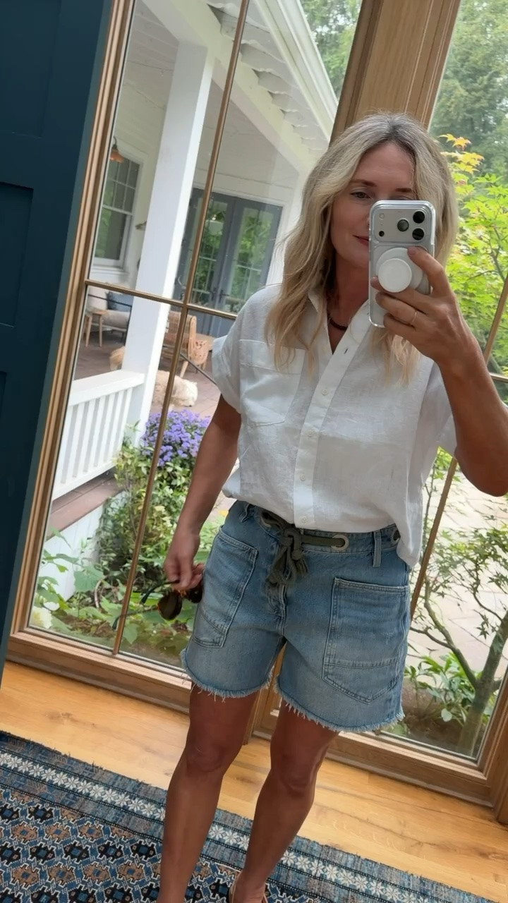 If you’re looking for some linen staples this shirt is SUCH a good price.