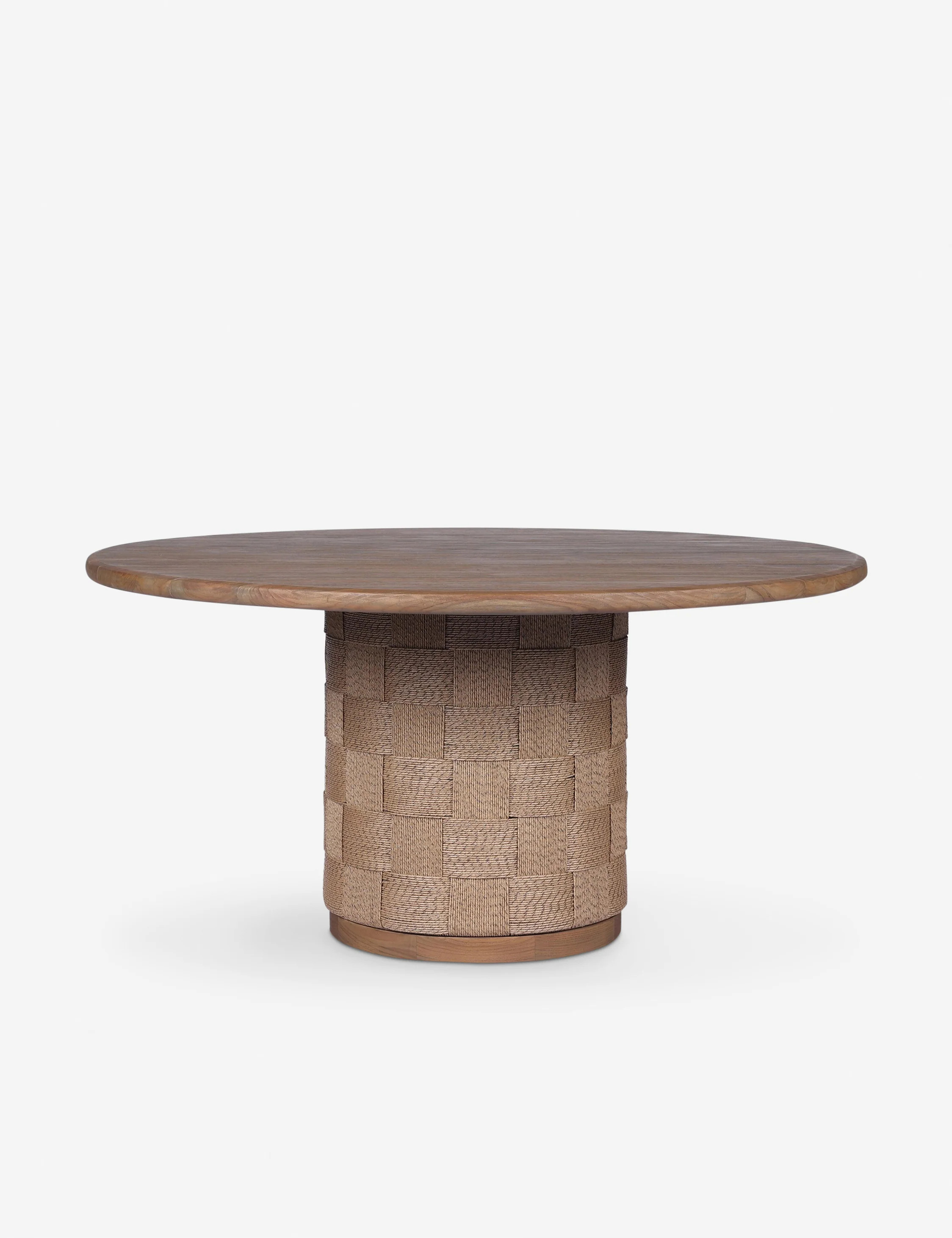 Corsica Round Outdoor Dining Table | Lulu and Georgia 